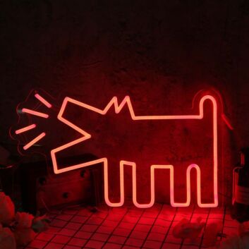 Barking Dog YP Neon Sign for Pet Lovers