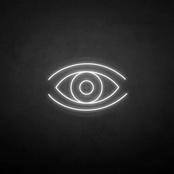 &#39;Eye&#39; neon sign