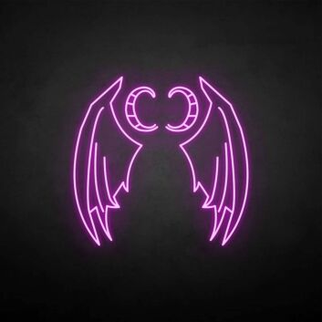 Devil&#39; neon sign