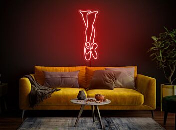 Ballerina Neon Sign Dancer Neon Sign Ballet Slipper Sign Ballerina Wall Decor for Dance Enthusiasts