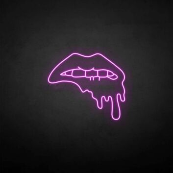 &#39;Drool&#39; neon sign