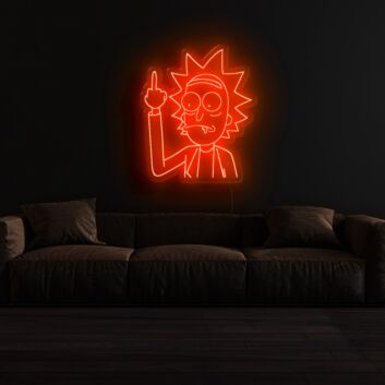 Rick Sanchez LED Neon Sign for Rick and Morty Fans