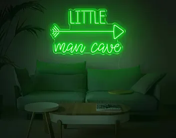 Little Man Cave Neon Sign