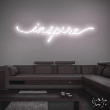 Inspire Lianev Collection Neon Sign for creative and motivational spaces