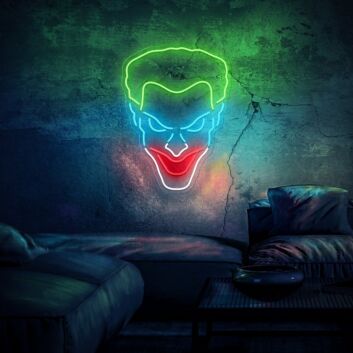 Joker Neon Sign perfect for comic book and pop culture fans