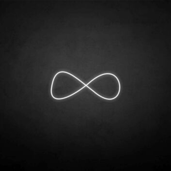 &#39;Infinity&#39; neon sign