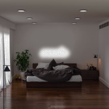 Create Neon Sign ideal for creative and artistic spaces