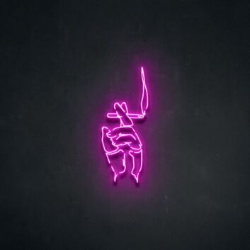 Ciggi Neon Sign adds an edgy statement