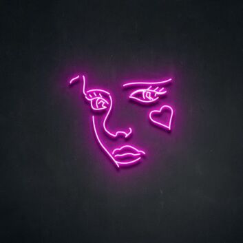 Beauty Neon Sign ideal for beauty studios