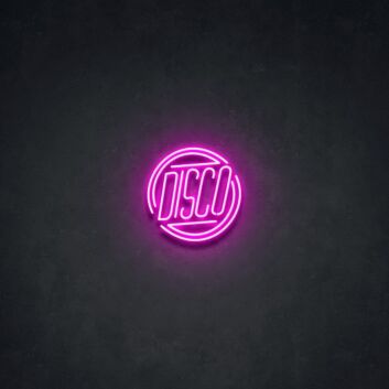 Disco Neon Sign perfect for party-themed rooms