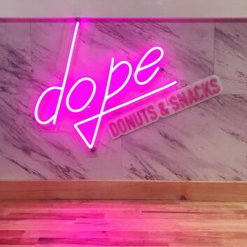 Dope Neon Sign for trendy and stylish decor