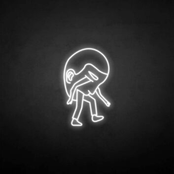 &#39;Heavyhead&#39; neon sign