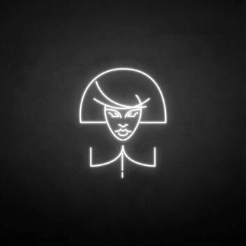 &#39;Cleopatra&#39; neon sign