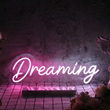 Dreaming Neon Sign for Whimsical Spaces