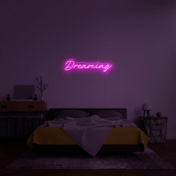 Dreaming Neon Sign for Whimsical Spaces