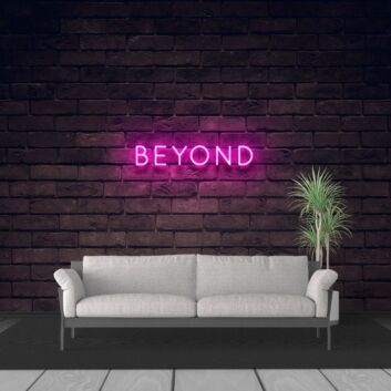 Beyond Neon Sign for Futuristic Spaces