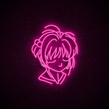 Sakura Kinomoto Neon Sign for Anime Lovers