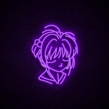 Sakura Kinomoto Neon Sign for Anime Lovers