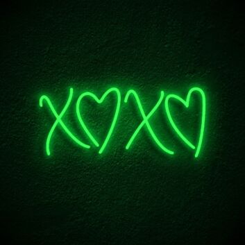 Xo Neon Sign for Music Lovers and Romantic Spaces