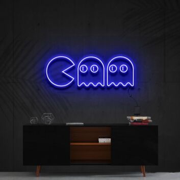 Chasing Ghosts Neon Sign for Playful and Bold Decor