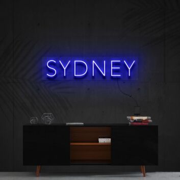 Sydney Neon Sign for Travel Lovers