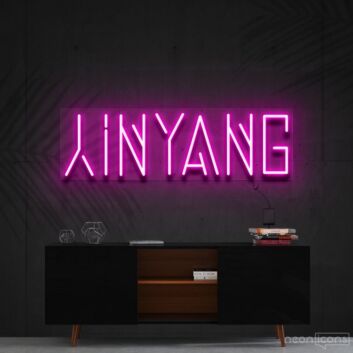 Yin Yang Neon Sign for Balanced and Zen Spaces