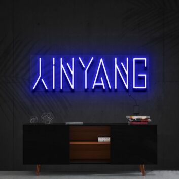 Yin Yang Neon Sign for Balanced and Zen Spaces