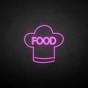 Customize &#39;Food&#39; neon sign
