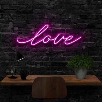 Love Neon Sign for Romantic Settings