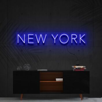 New York Neon Sign for Travel Lovers