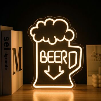 Customize &#39;BEER&#39; neon sign