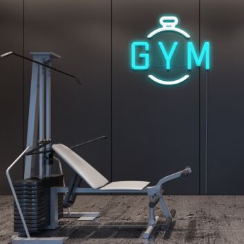 Gyms Neon Sign for Fitness Spaces