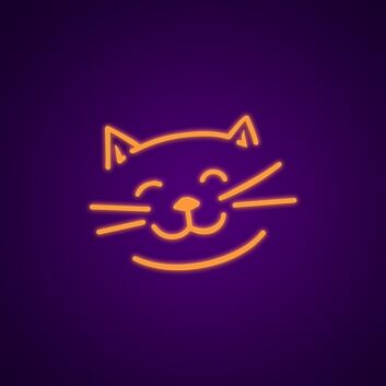 Cat Neon Sign for Pet Lovers