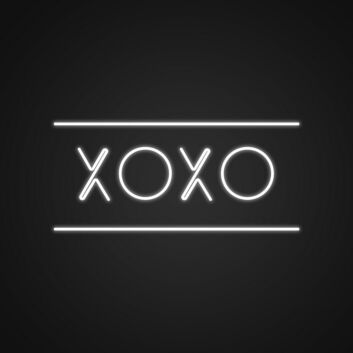 Xoxo Neon Sign for Romantic Decor