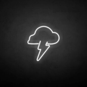 &#39;Thunder&#39; neon sign