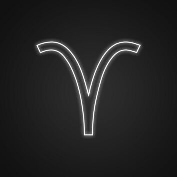 Aries Neon Sign for Horoscope Enthusiasts