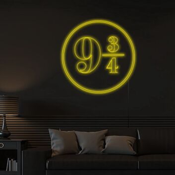 9¾ LED Neon Sign