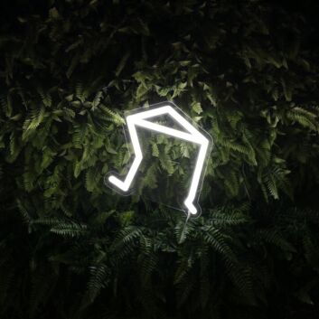 Angular Geometric Symbol LED Neon Sign