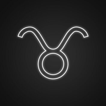 Taurus Neon Sign for Horoscope Enthusiasts