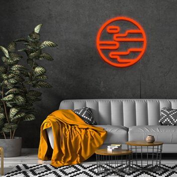 Mercury Neon Sign for Space Decor