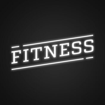 Fitness Neon Sign for Gyms