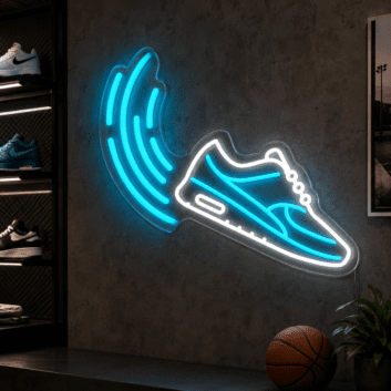 Sneaker Neon Sign for Shoe Shops