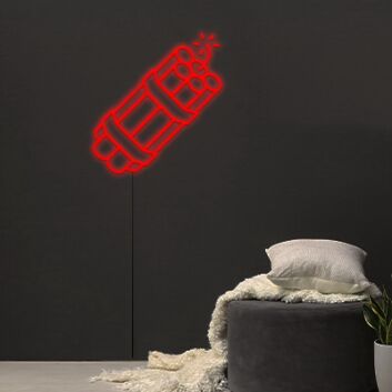 Dynamite Neon Sign for Explosive Decor