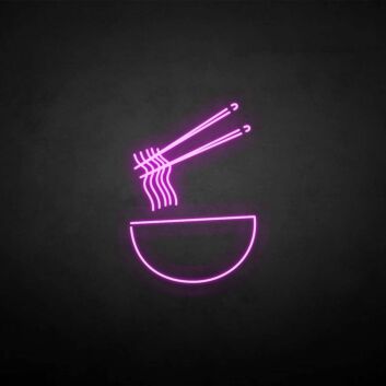 &#39;Noodles&#39; neon sign