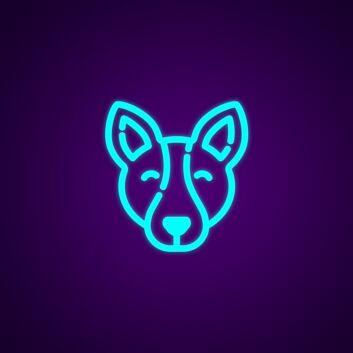 Cute Dog Neon Sign for Pet Lovers
