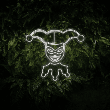 Clown Neon Sign for Circus Themes