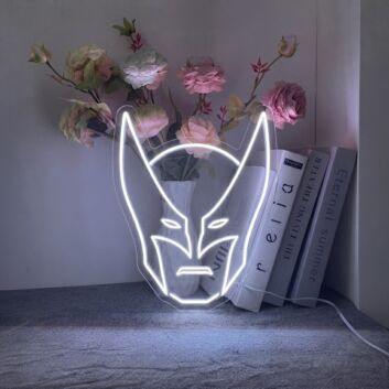 Superhero Neon Sign for Kids Rooms