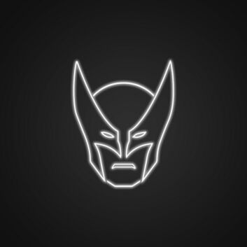 Superhero Neon Sign for Kids Rooms