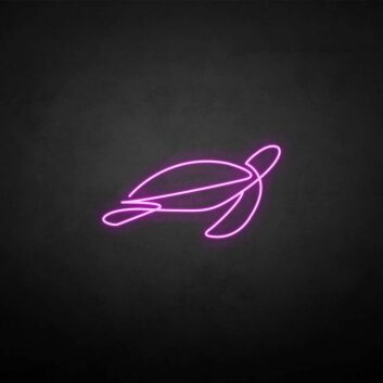&#39;Turtle&#39; neon sign