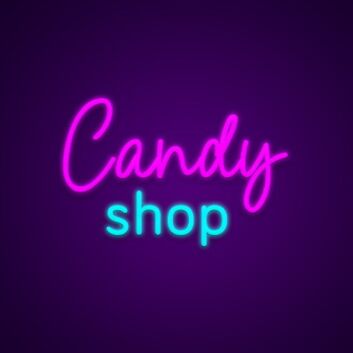 Candy Shop Neon Sign Add sweetness to your candy shop or kitchen